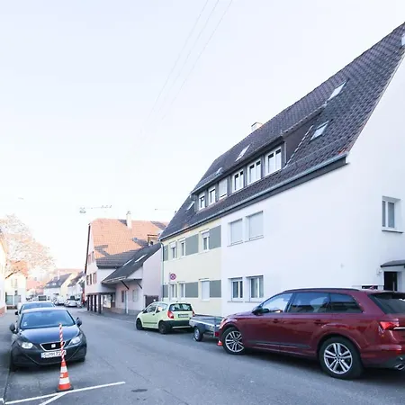 Alfa 3zi-maisonette 6 Personen Zuffenhausen Nahe Porsche & Bosch L Wifi & Smarttv I 3br 4 Beds I Kitchen I Bathroom & Wc 公寓 斯图加特